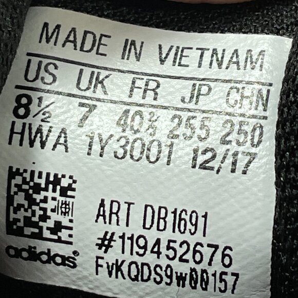 ADIDAS Questar BYD Women's 8.5 Woven Black Cloudfoam Running Sneakers Shoes - Picture 9 of 9